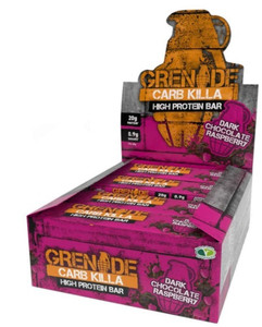 Grenade – Carb Killa Protein Bar Dark Chocolate Raspberry Grenade – Carb Killa Protein Bar Dark Chocolate Raspberry