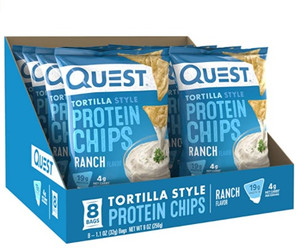 Quest – Protein Chips (Box of 8) - Ranch Quest – Protein Chips (Box of 8) - Ranch