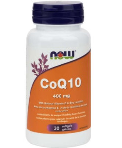 NOW CoQ10 400mg 30 Softgels NOW CoQ10 400mg 30 Softgels