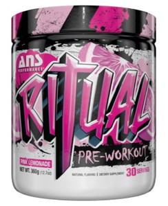 ANS Ritual Pre-Workout Pink Lemonade 30 Servings ANS Ritual Pre-Workout Pink Lemonade 30 Servings