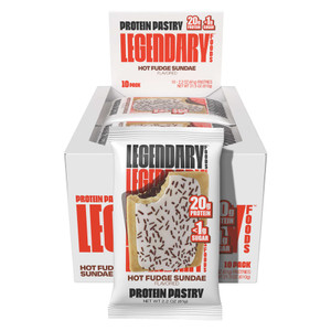 Legendary Foods Tasty Pastry - Hot Fudge Sunday  (Box of 10)