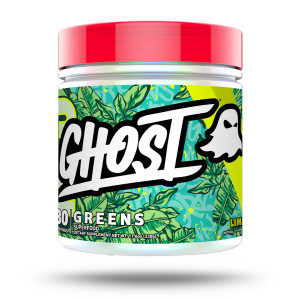 Ghost Greens Lime 30 servings vegetable powder formula with spirulina and algae ingredients Ghost Greens Lime 30 servings vegetable powder formula with spirulina and algae ingredients