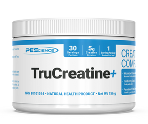 PEScience TruCreatine+ 30 Servings 161g Creapure Creatine Monohydrate PEScience TruCreatine+ 30 Servings 161g Creapure Creatine Monohydrate