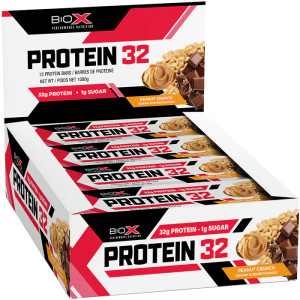 BioX Protein 32 Bar Peanut Crunch BioX Protein 32 Bar Peanut Crunch