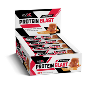 BioX Protein Blast Bar Caramel Fudge (Box of 12) BioX Protein Blast Bar Caramel Fudge (Box of 12)