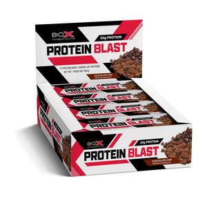 BioX Protein Blast Bar Chocolate Chip Fudge (Box of 12) BioX Protein Blast Bar Chocolate Chip Fudge (Box of 12)