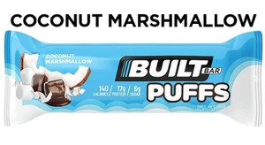 Built Puffs (Box of 12) - Coconut Marshmallow Built Puffs (Box of 12) - Coconut Marshmallow