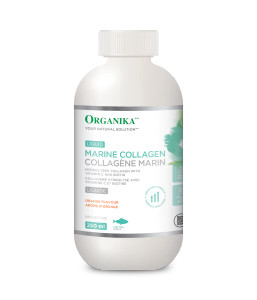 Organika Liquid Marine Collagen 250 mL Orange Flavor - 25 Day Supply