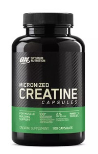 ON Optimum Nutrition Micronized Creatine Monohydrate Powder Unflavoured 100 caps ON Optimum Nutrition Micronized Creatine Monohydrate Powder Unflavoured 100 caps