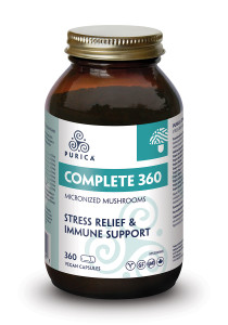 Purica Complete 360 Anti-stress Mushroom Complex 360 Capsules Purica Complete 360 Anti-stress Mushroom Complex 360 Capsules