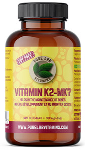 Pure Lab Vitamin K2-MK7 90 Capsules Pure Lab Vitamin K2-MK7 90 Capsules