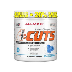 Allmax A-Cuts 36 Servings Blue Raspberry Allmax A-Cuts 36 Servings Blue Raspberry