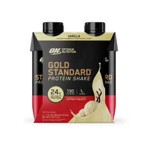 Optimum Nutrition Gold Standard RTD Protein Shake Vanilla 4 pack Optimum Nutrition Gold Standard RTD Protein Shake Vanilla 4 pack