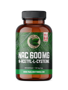 Pure Lab Vitamins NAC 600mg 120 Capsules Pure Lab Vitamins NAC 600mg 120 Capsules