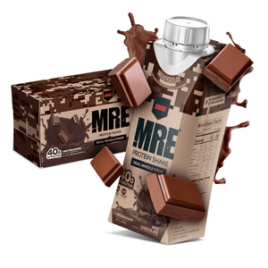 Redcon1 MRE RTD ready to drink whole food protein shake meal replacement 40g protein drinks box of 12 tetra packs Redcon1 MRE RTD ready to drink whole food protein shake meal replacement 40g protein drinks box of 12 tetra packs