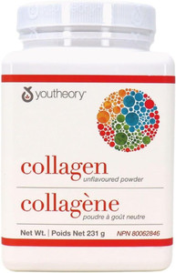 Youtheory Hydrolyzed Collagen Powder With Vitamin C And Biotin Unflavoured 231g Youtheory Hydrolyzed Collagen Powder With Vitamin C And Biotin Unflavoured 231g