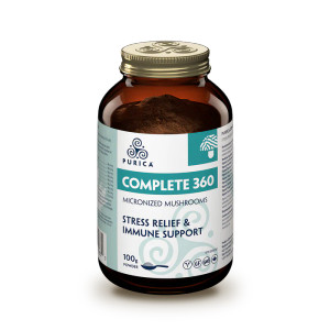 Purica Complete 360 Mushroom Complex 100g Powder Unflavoured Purica Complete 360 Mushroom Complex 100g Powder Unflavoured