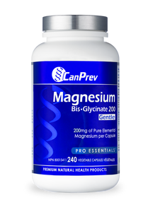 CanPrev Magnesium bis-Glycinate 200 Gentle 240 caps CanPrev Magnesium bis-Glycinate 200 Gentle 240 caps