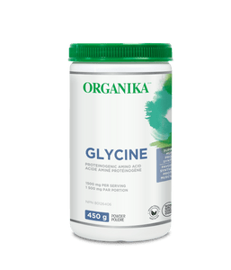 Organika Glycine Proteinogenic Amino Acid Powder Unflavoured 450g Organika Glycine Proteinogenic Amino Acid Powder Unflavoured 450g