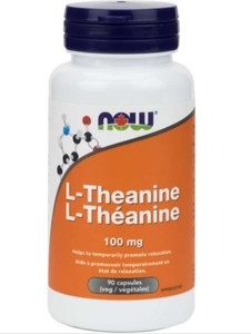 NOW L-Theanine 100mg 90 Caps NOW L-Theanine 100mg 90 Caps