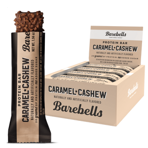 barebells caramel cashew box of 12 barebells caramel cashew box of 12
