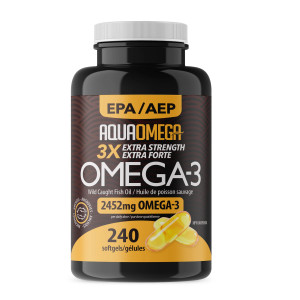 AquaOmega 3X Strength 240 Softgels AquaOmega 3X Strength 240 Softgels