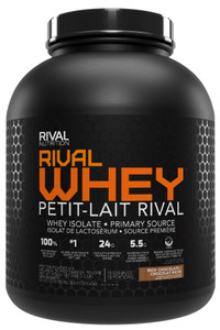 Rivalus Rival Whey Protein 5LB Rich Chocolate Rivalus Rival Whey Protein 5LB Rich Chocolate