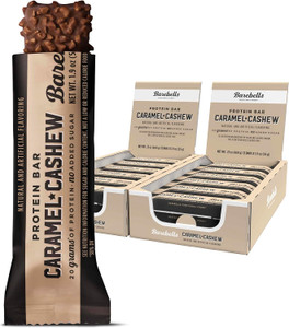Barebells Protein Bar Box of 12 - Caramel Cashew (Pack of 2 Boxes) Barebells Protein Bar Box of 12 - Caramel Cashew (Pack of 2 Boxes)