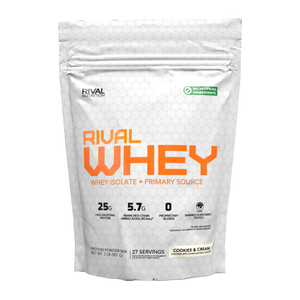 Rivalus Rival Natural Whey Protein 2lbs Cookies Rivalus Rival Natural Whey Protein 2lbs Cookies