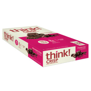 think! High Protein Bar Box of 10 (Chocolate Crisp) think! High Protein Bar Box of 10 (Chocolate Crisp)