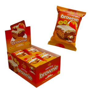 AP Prime Bites Protein Brownie (Box of 12) - Glazed Pumpkin Spice
