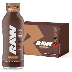 CBUM Raw Grass Fed Isolate Protein Shake RTD Chocolate Milkshake (Case of 12 Bottles) CBUM Raw Grass Fed Isolate Protein Shake RTD Chocolate Milkshake (Case of 12 Bottles)