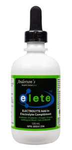 Anderson's Health Elete Electrolytes 120mL Anderson's Health Elete Electrolytes 120mL