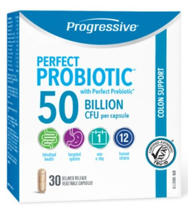 Progressive Perfect Probiotic Colon Support 50 Billion CFU (30 Capsules) Progressive Perfect Probiotic Colon Support 50 Billion CFU (30 Capsules)