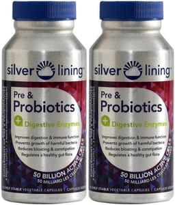 Silver Lining Pre & Probiotics (Pack of 2)