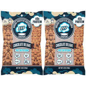 Omaha Protein Popcorn - Chocolate Delight (Pack of 2 Bags) Omaha Protein Popcorn - Chocolate Delight (Pack of 2 Bags)