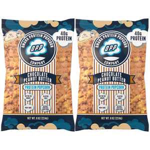 Omaha Protein Popcorn - Chocolate Peanut Butter (Pack of 2 Bags) Omaha Protein Popcorn - Chocolate Peanut Butter (Pack of 2 Bags)
