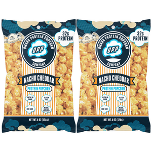 Omaha Protein Popcorn - Nacho Cheddar (Pack of 2 Bags) Omaha Protein Popcorn - Nacho Cheddar (Pack of 2 Bags)