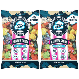 Omaha Protein Popcorn - Rainbow Candy (Pack of 2 Bags) Omaha Protein Popcorn - Rainbow Candy (Pack of 2 Bags)