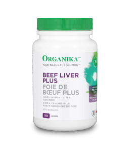 Organika Beef Liver Plus 90 Capsules