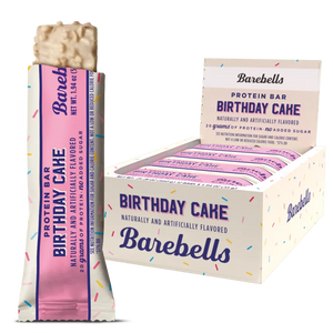 Barebells Protein Bar (Box of 12 Bars) - Birthday Cake