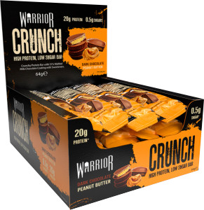Warrior Crunch Protein Bar Box of 12 (Dark Chocolate Peanut Butter) Warrior Crunch Protein Bar Box of 12 (Dark Chocolate Peanut Butter)