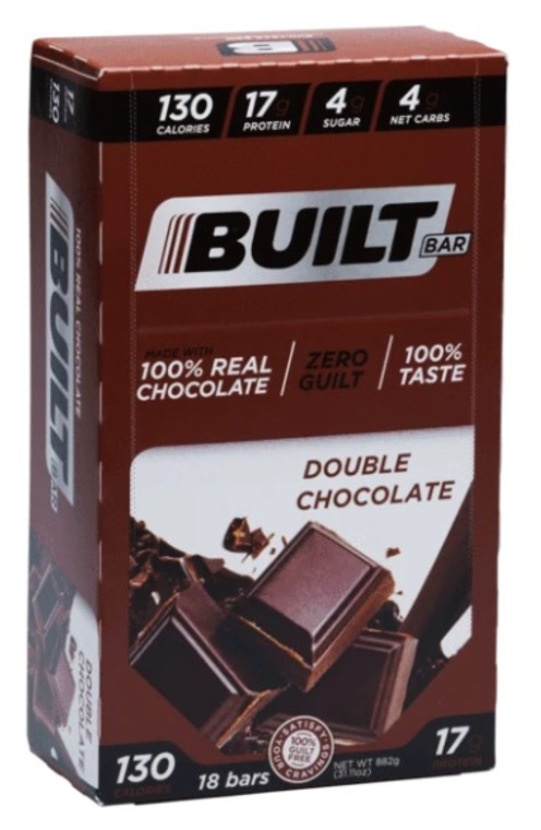 Built Bar (Box of 12) Double Chocolate