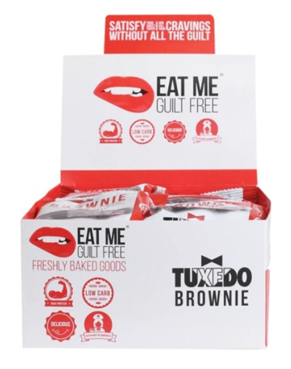 Eat Me Guilt Free Tuxedo Brownie (Box of 12)