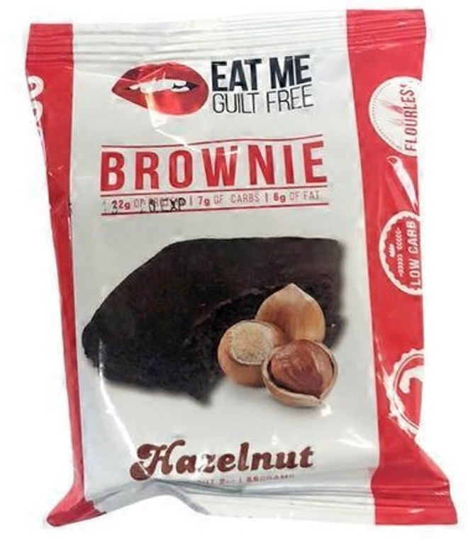Eat Me Guilt Free Brownie Chocolate Hazelnut (Box of 12)