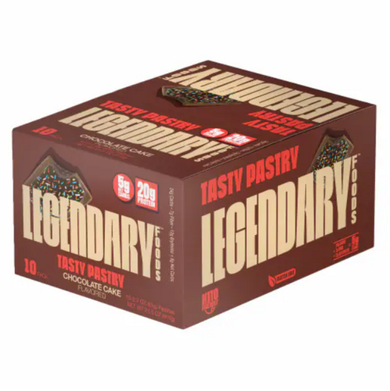 Legendary pastry Tasty Chocolate Cake Pastries Case of 10