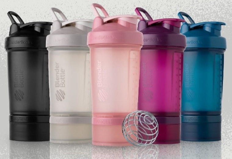 Blender Bottle Prostak Shaker with 2 Compartments