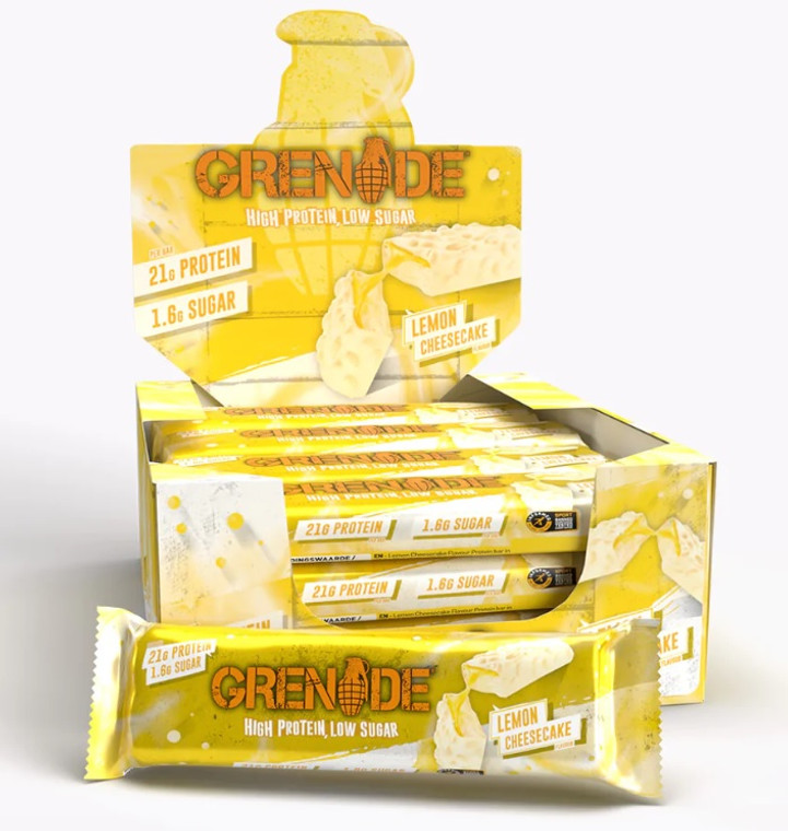 Grenade – Carb Killa Protein Bar (Box of 12) Lemon Cheesecake