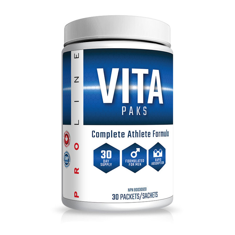 Pro Line Vita Pak Mens 30 packs Multivitamin Fish Oil Amino Acids Brain and Liver Health