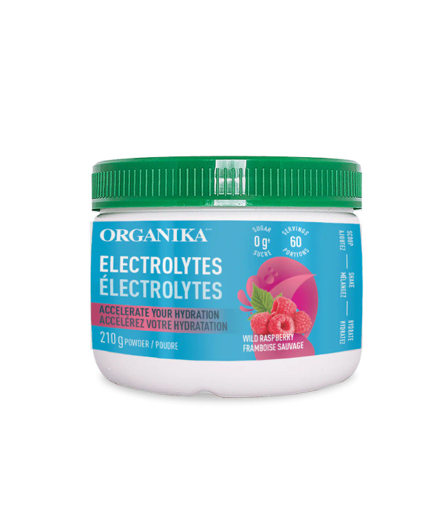 Organika Electrolytes 210g Wild Raspberry